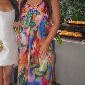 Show Me Your MuMu Valentina Maxi Dress Midnight in Rio